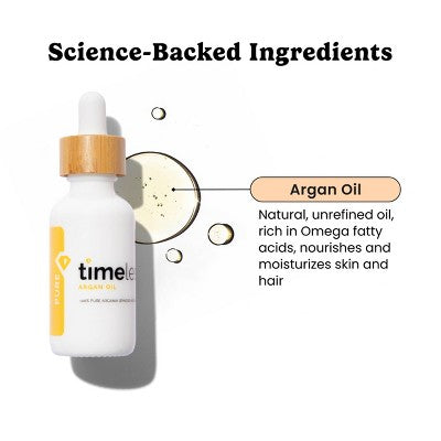 Timeless Skin Care Argan Oil 100% Pure 1 fl oz - Imperfect Box
