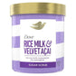 Dove Beauty Body Sugar Scrub Rice Milk & Velvet Acai 15oz - Imperfect Container