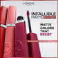 L'Oreal Paris Infallible Matte Resistance Liquid Matte Lipstick 601 Worth It 0.16 fl oz - New