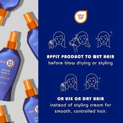 It's a 10 Miracle Leave-in Conditioner + Keratin 10 fl oz - New
