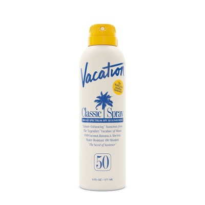 Vacation Classic Sunscreen Spray SPF 50 - 6 fl oz - New