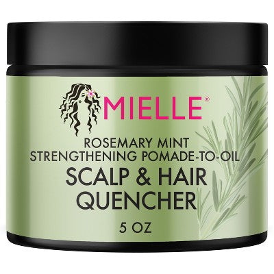 Mielle Organics Rosemary Mint Hair Pomade to Oil Hair & Scalp Quencher 5oz - Imperfect Container