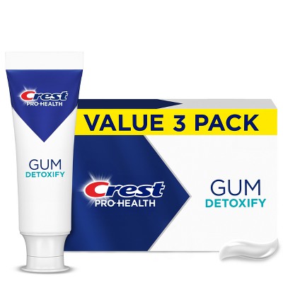 Crest Pro-Health Gum Detoxify Deep Clean Toothpaste 4.8oz/3pk - Imperfect Box