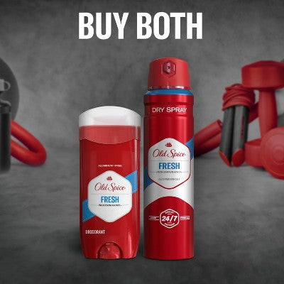 Old Spice Men's Deodorant Legendary Fragrance Fresh 3.4oz/3pk - New