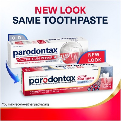 Parodontax Active Gum Repair Whitening Toothpaste 6.8oz/2pk - Imperfect Box