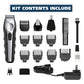 Wahl Lithium Ion All In One Cordless Rechargeable Electric Beard Trimmer, Shaver, Detailer, Nose Trimmer - Imperfect Box