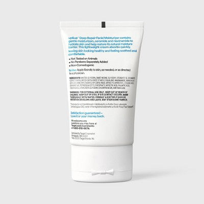 Double Repair Face Moisturizer with Ceramide and Niacinamide up&up 3.38 fl oz - Imperfect Container