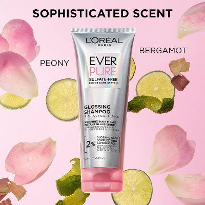 L'Oreal Paris EverPure Sulfate Free Hair Gloss Glossing Lamination Mask  5.1 fl oz -  Imperfect Container