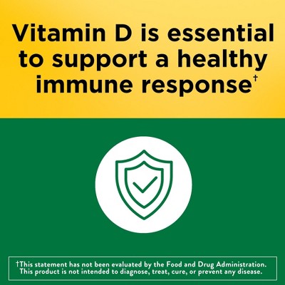 Nature Made Vitamin D3 1000 IU (25 mcg), Bone Health and Immune Support Softgel 300ct - New