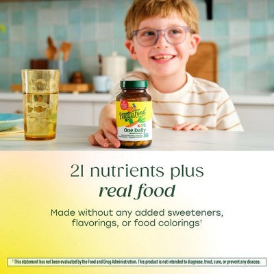 MegaFood Kids One Daily Vegetarian Multivitamin 60ct - New