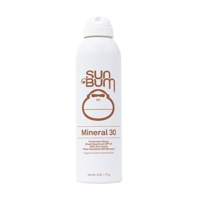 Sun Bum Mineral Spray SPF 30 Zinc Oxide Formula 6oz - New