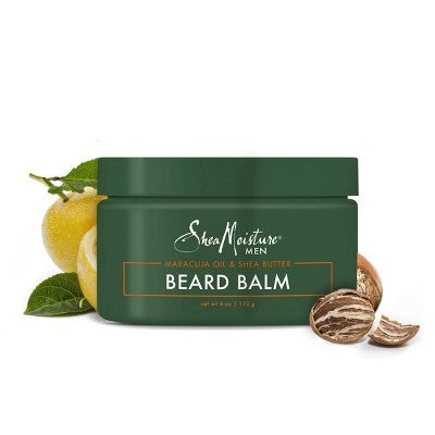 SheaMoisture Men Beard Balm Maracuja Oil & Shea Butter 4oz - Imperfect Container