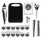 Wahl Chrome Cut Corded Electric Hair Clipper Kit with Self Sharpening Blades and 12 Haircutting Attachment Guards - Imperfect Box