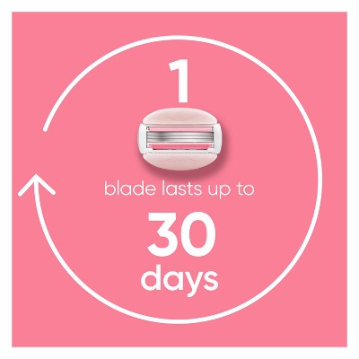 Venus Comfort Glide White Tea Women Razor Blade Refills  8ct - Imperfect Box