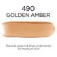 L'Oreal Paris Infallible 32HR Fresh Wear Foundation SPF 25 490 Golden Amber 1 fl oz - New