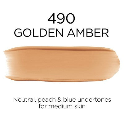 L'Oreal Paris Infallible 32HR Fresh Wear Foundation SPF 25 490 Golden Amber 1 fl oz - New