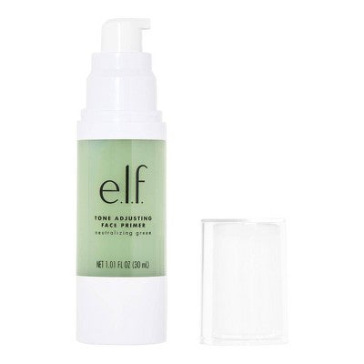 e.l.f. Tone Adjusting Face Primer Large Green 1.01 fl oz - Imperfect Container
