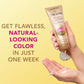 Jergens Glow Daily Moisturizer + Sunless Self Tanner Tanning Lotion Medium To Tan 7.5 fl oz - Imperfect Container
