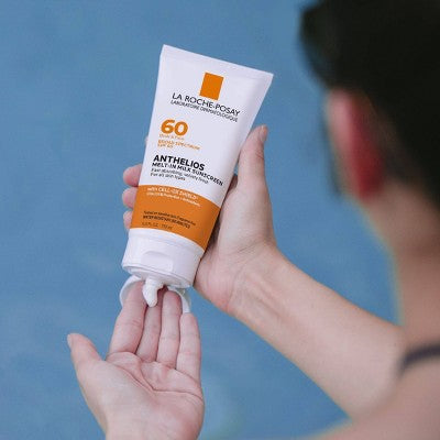 La Roche Posay Anthelios Sunscreen Melt-In-Milk Lotion Face and Body Sunscreen SPF 60 3 fl oz - Imperfect Box