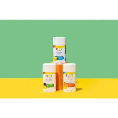 Play Pits Suga Kids&#39; Natural Solid Deodorant 2.65oz - New