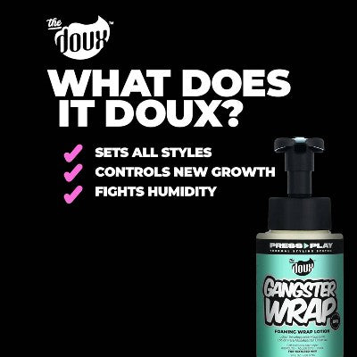 The Doux Gangster Wrap Foaming Wrap Lotion 8 fl oz - New