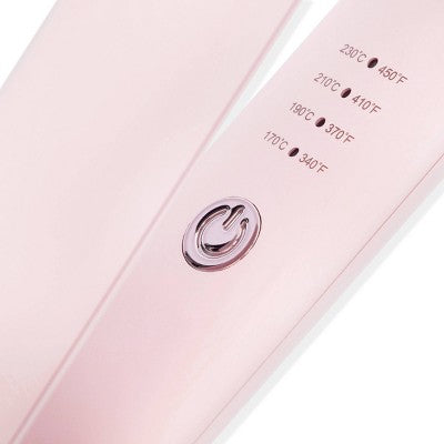 L'ange Hair Straight Forward Titanium Flat Iron Blush - New