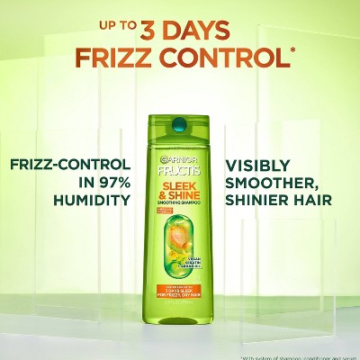 Garnier Fructis with Active Fruit Protein Sleek & Shine Shampoo 33.8 fl oz - Imperfect Container