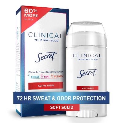 Secret Clinical Active Fresh 2.6oz - Missing Box