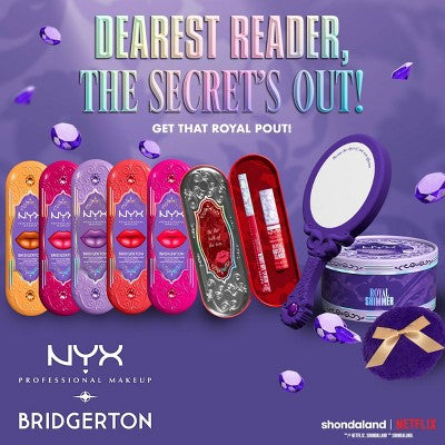 NYX Professional Makeup Bridgerton Royal Treasures Lip Kit 03 2pc - Imperfect Box