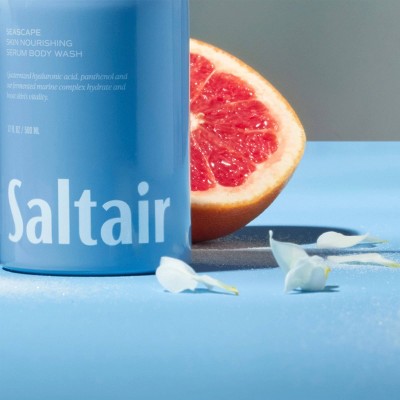 Saltair Seascape Serum Body Wash Clean Breeze Scent 17 fl oz - Imperfect Container