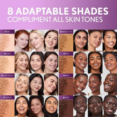 COVERGIRL Simply Ageless Skin Perfector Essence Vegan Foundation 70 Rich 1 fl oz - New