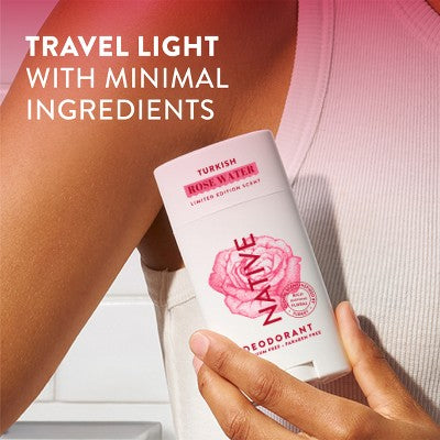 Native Limited Edition Global Flavors Deodorant Turkish Rose Water 2.65 fl oz - Imperfect Container