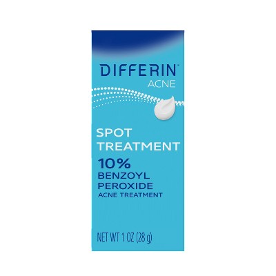 Differin 10% Benzoyl Peroxide Acne Spot Treatment - Imperfect Box