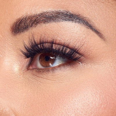 Kiss Lash Couture Matte Black False Eyelashes Matte Twill Lashes 4ct - Imperfect Box