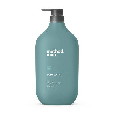 Method Men's Body Wash Sea + Surf 28 fl oz - Imperfect Container