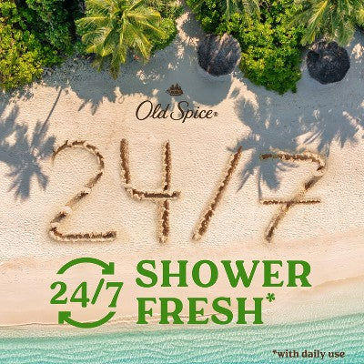 Old Spice Men's Body Wash Fresh/Tropical Scent 30 fl oz - Imperfect Container