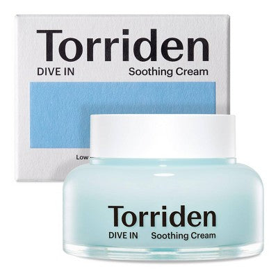 Torriden Dive-In Soothing Cream Korean Skincare 2.7 fl oz - Imperfect Box