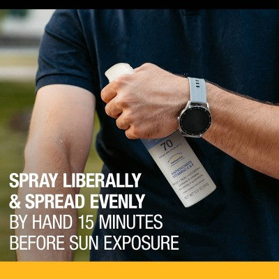Neutrogena Ultimate Sport Body Spray Sunscreen SPF70 5oz - Imperfect Container