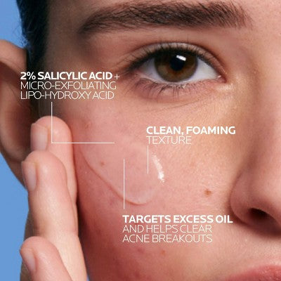 La Roche Posay Effaclar Acne Face Cleanser Medicated Gel 6.76 fl oz - Imperfect Container