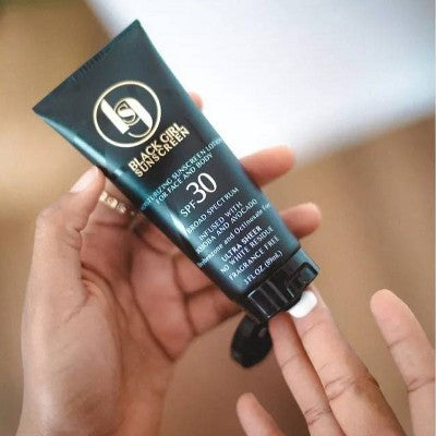 Black Girl Sunscreen Broad Spectrum Infused with Jojoba Oil SPF 30 3 fl oz - New