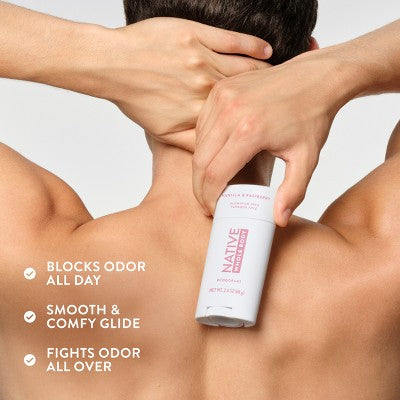 Native Whole Body Solid Deodorant Vanilla & Raspberry 2.4oz - Imperfect Container