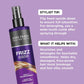 John Frieda Frizz Ease Daily Nourishment Leave-In Conditioner Spray for Frizz-Prone Hair 8 fl oz - Imperfect Container