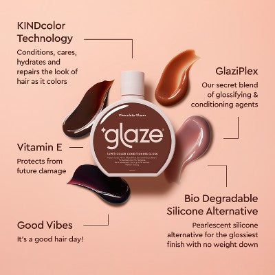 Glaze SuperGloss Color Conditioning Hair Gloss & Toner 6.4 fl oz - Imperfect Container