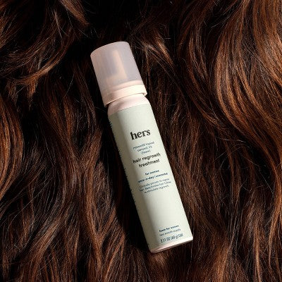 hers Hair Regrowth Foam Treatment 5% Minoxidil 2.11oz - Imperfect Box
