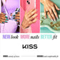 Kiss Glam Embellished Press-On Fake Nails Medium Coffin Dusk Mirage 35ct - Imperfect Box