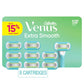 Venus Extra Smooth Women's Razor Blade Refills 8ct - Imperfect Box
