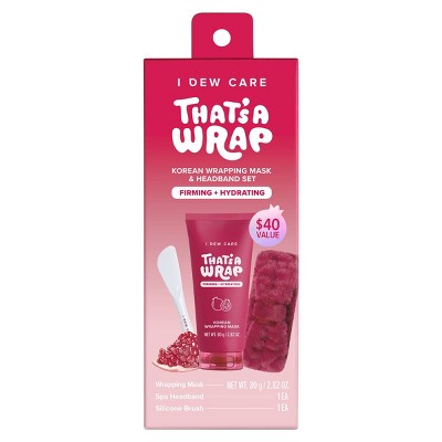 I DEW CARE That's A Wrap Korean Wrapping Mask & Headband Set 3.38oz - Imperfect Box