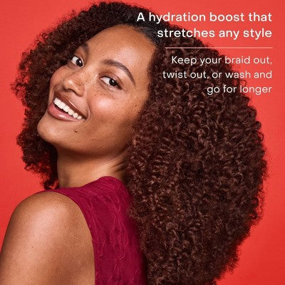 SheaMoisture Curl Stretch Refresher Spray Kalahari Melon Oil & Marula Oil Infused 8 fl oz - Missing Lid