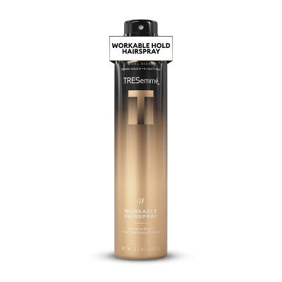 Tresemme A-List Collection Workable Hairspray, Golden Vanilla & Sandalwood Scent 8.5oz - Imperfect Container