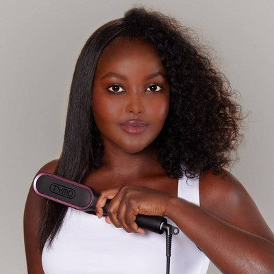 TYMO Ring Hair Straightening Comb Black - Imperfect Box